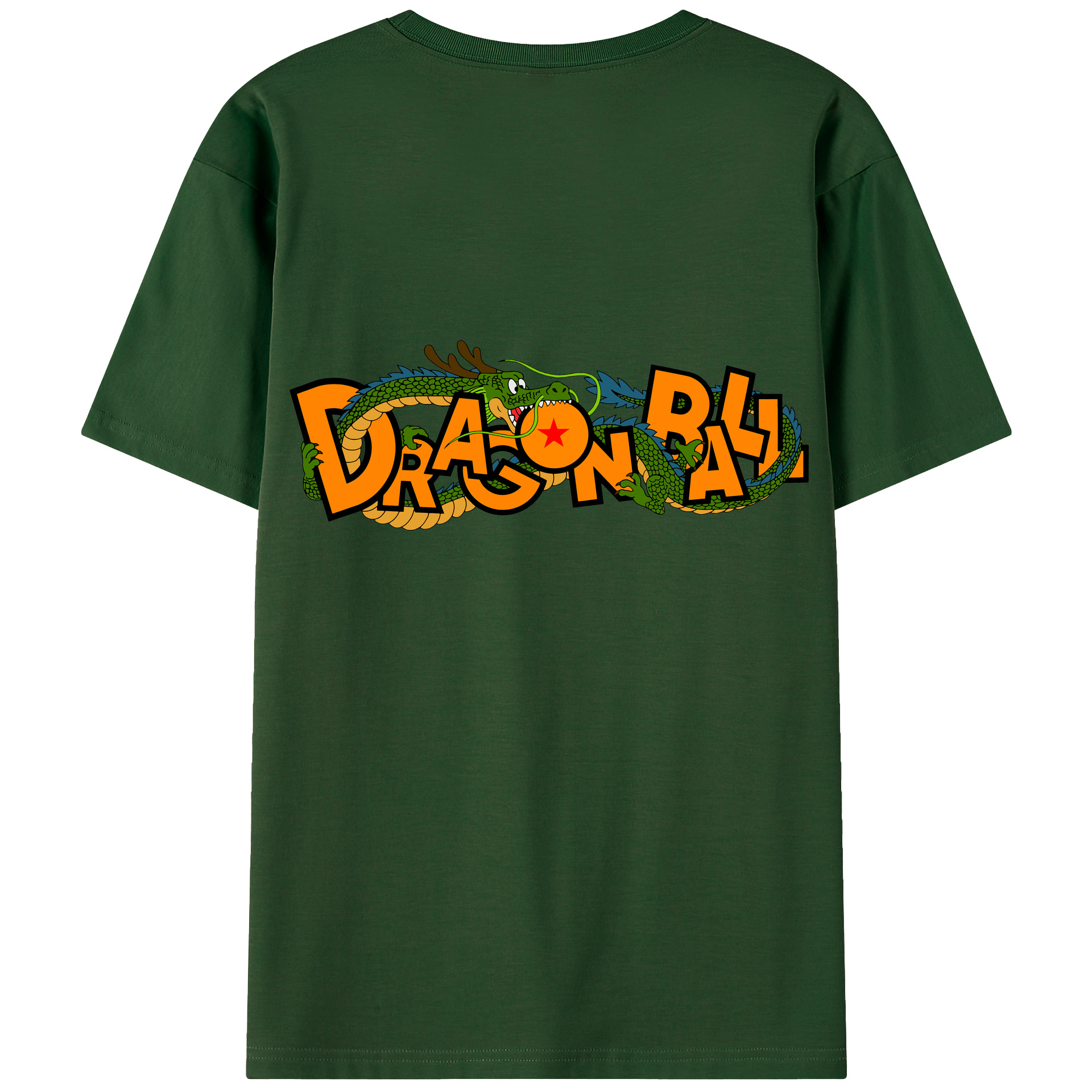 （画像用） ドラゴンボール DRAGON BALL 綿100％半袖Tシャツ（背面プリント）